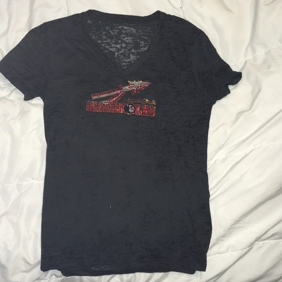 Sheer FSU sparkle shirt. - Picture 1 of 1